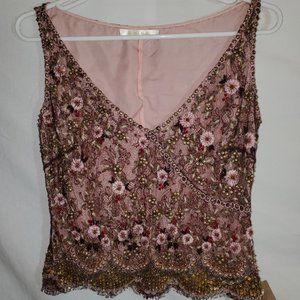Naeem Khan Gorgeous Beaded Top